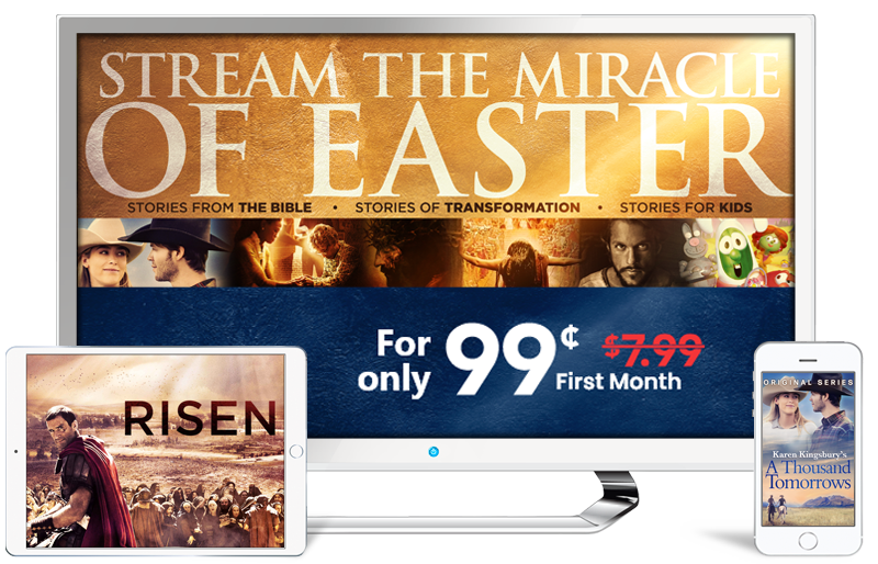 Stream the Miracle of Easter for only 99 cents!